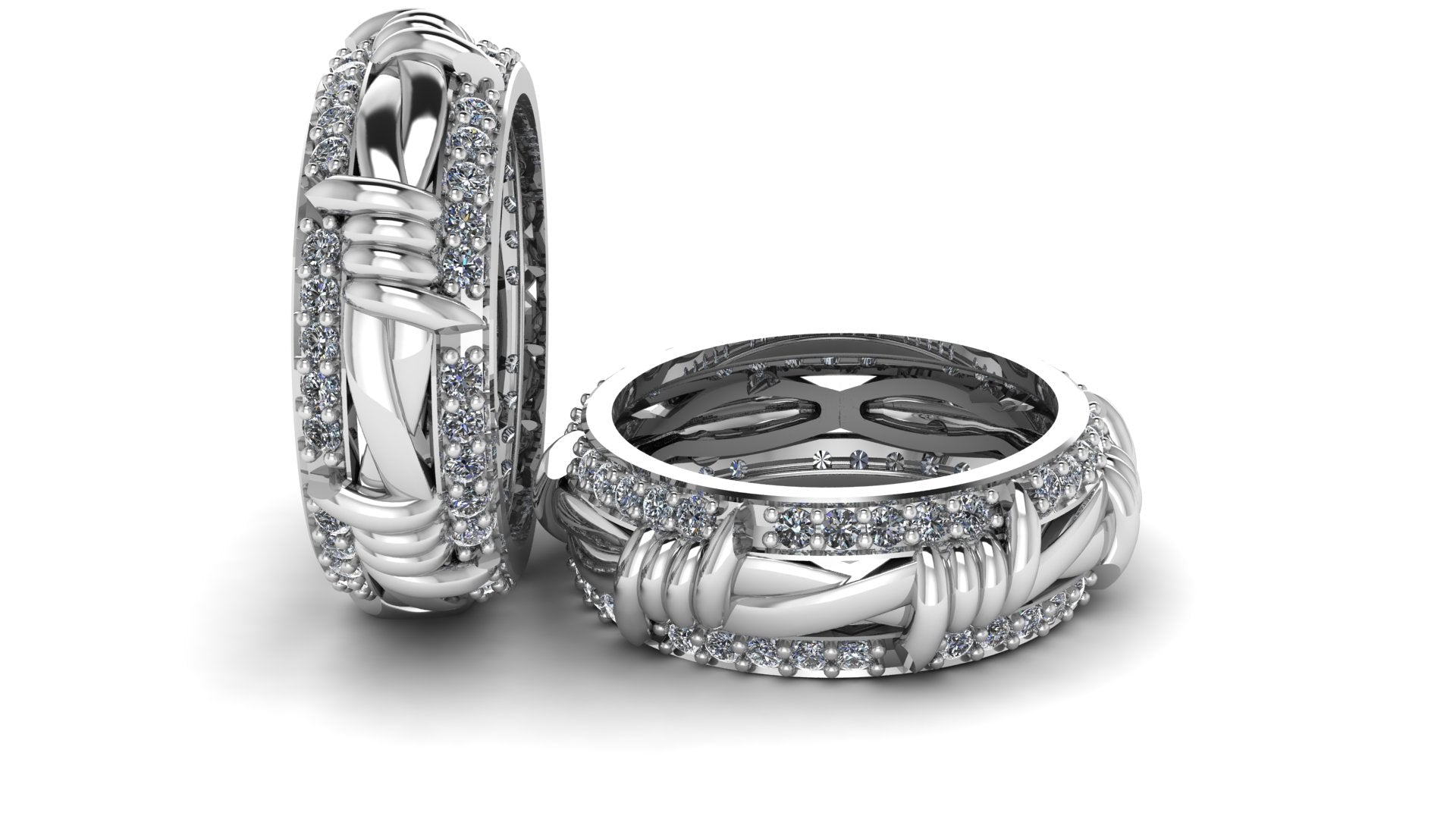 BARBED WIRE UNISEX  BAND (Medium)