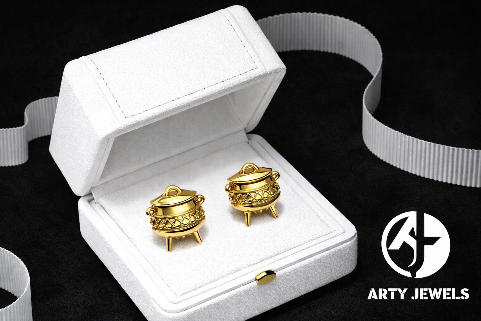 IMBIZA EARRINGS 9ct Gold | Argentium Silver